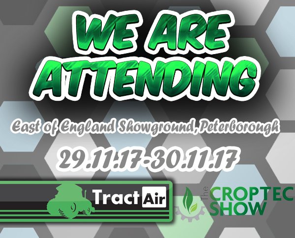 We are attending @CropTecShow 17! Attendance to the event is FREE but you MUST register at croptecshow.com #CropTec #CropTec17