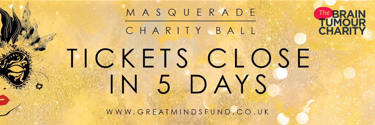 GreatMindsFund's tweet photo. only 5 days left to get your tickets. @BrainTumourOrg @getreading @rdgchronicle https://t.co/5xvtvL2pSv https://t.co/jwl38vzhiA