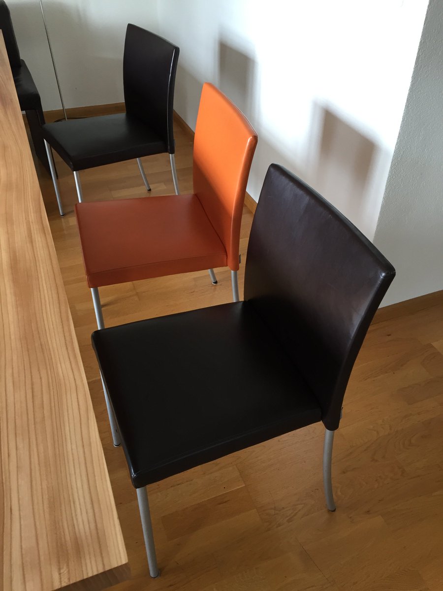 Esszimmerstühle Leder Braun - The Cool Designs