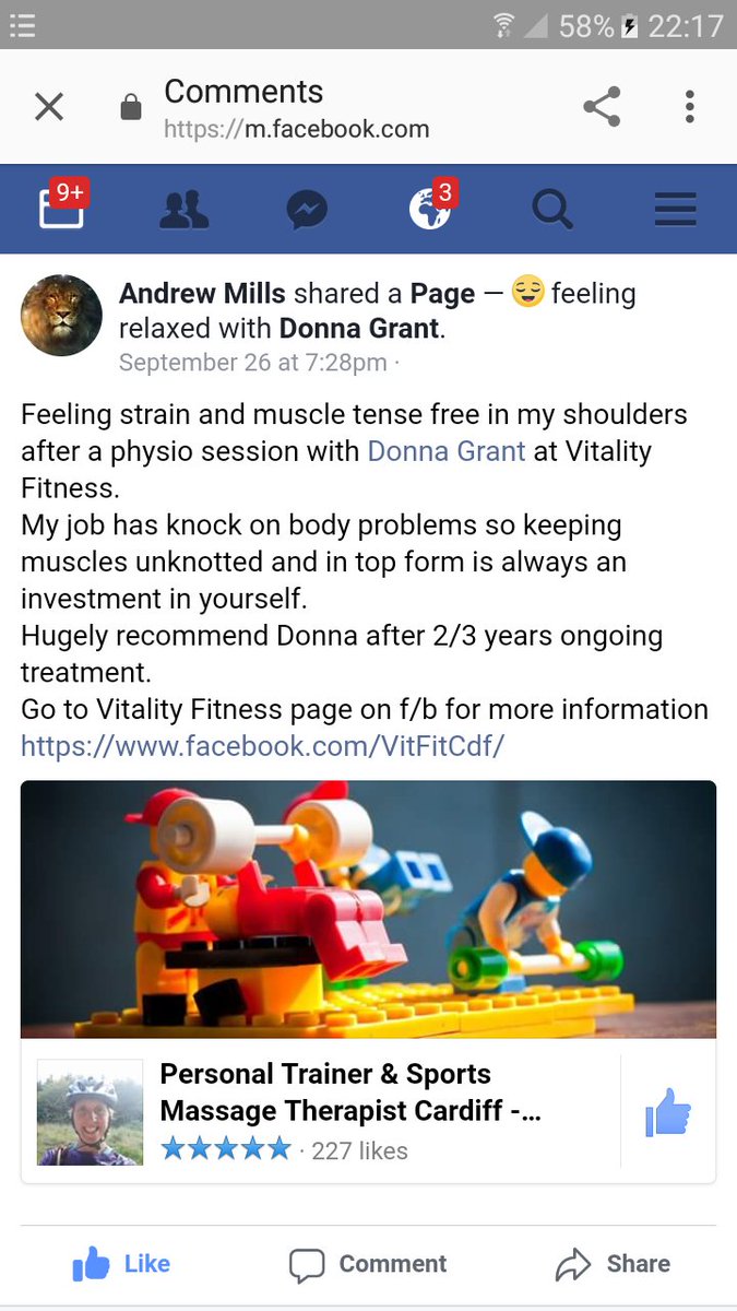 VitFitCdf's tweet photo. Great to have feedback; thanks Andrew @smartdetailuk. I'm glad to loosen up your tension you pick up at work. #sportsmassage #cardiff https://t.co/kSn26oWSLr