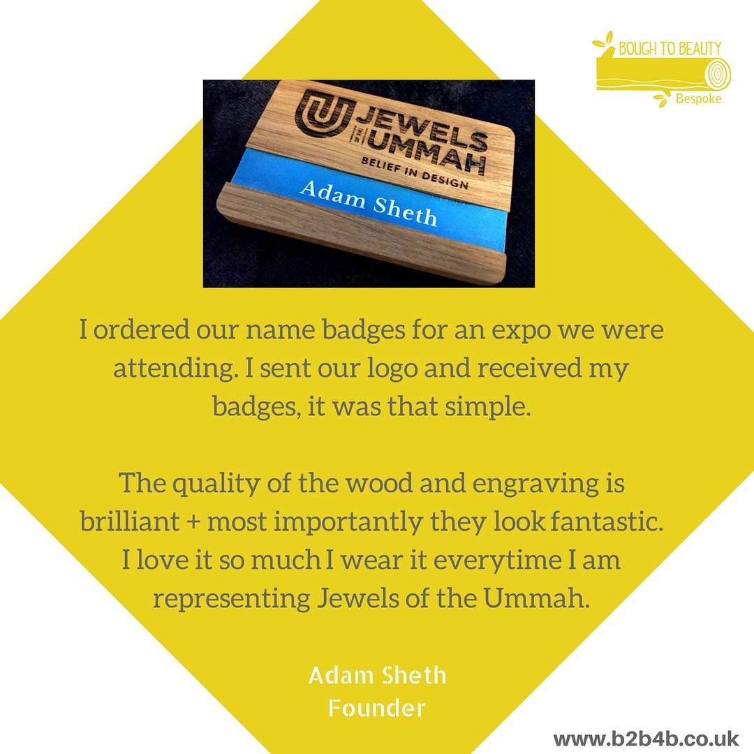 Sick of #plastic? Looking for reusable #staff #badges? b2b4b.co.uk/badges/
#namebadge #badgeforlife #natural #plasticfree #saveouroceans