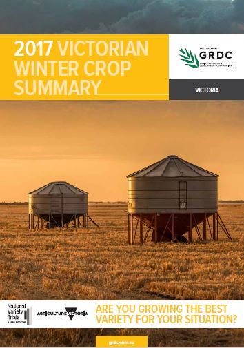 Help shape the future of the Victorian Winter Crop Summary. Fill in this short survey to ensure it remains relevant bit.ly/2xbF1yE