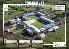 Mnxekazi Junior Secondary School before and after.