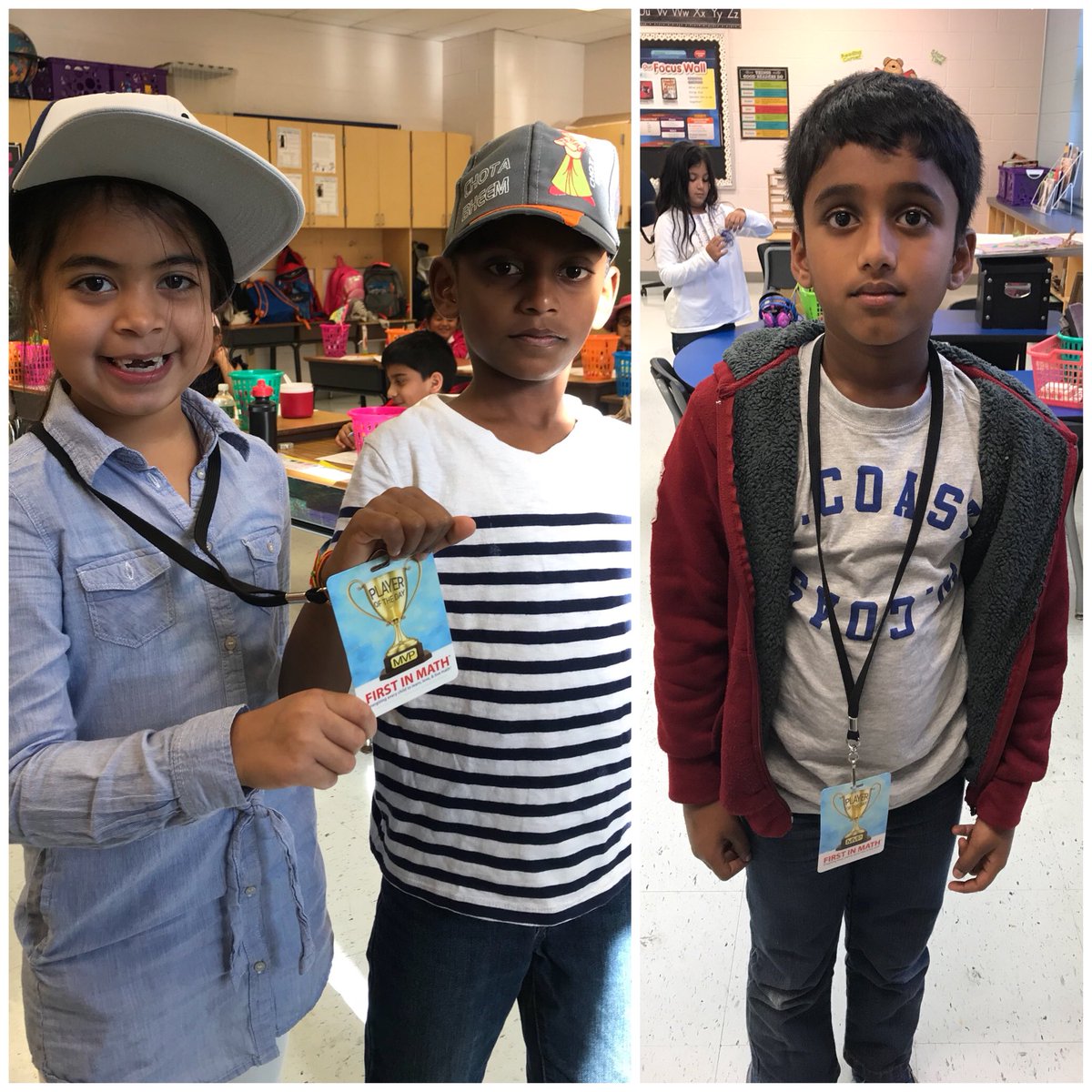 Miss Cappuccio’s players of the day from the past three days!! So proud of you all!! Also today is put a cap on conflict for respect week!