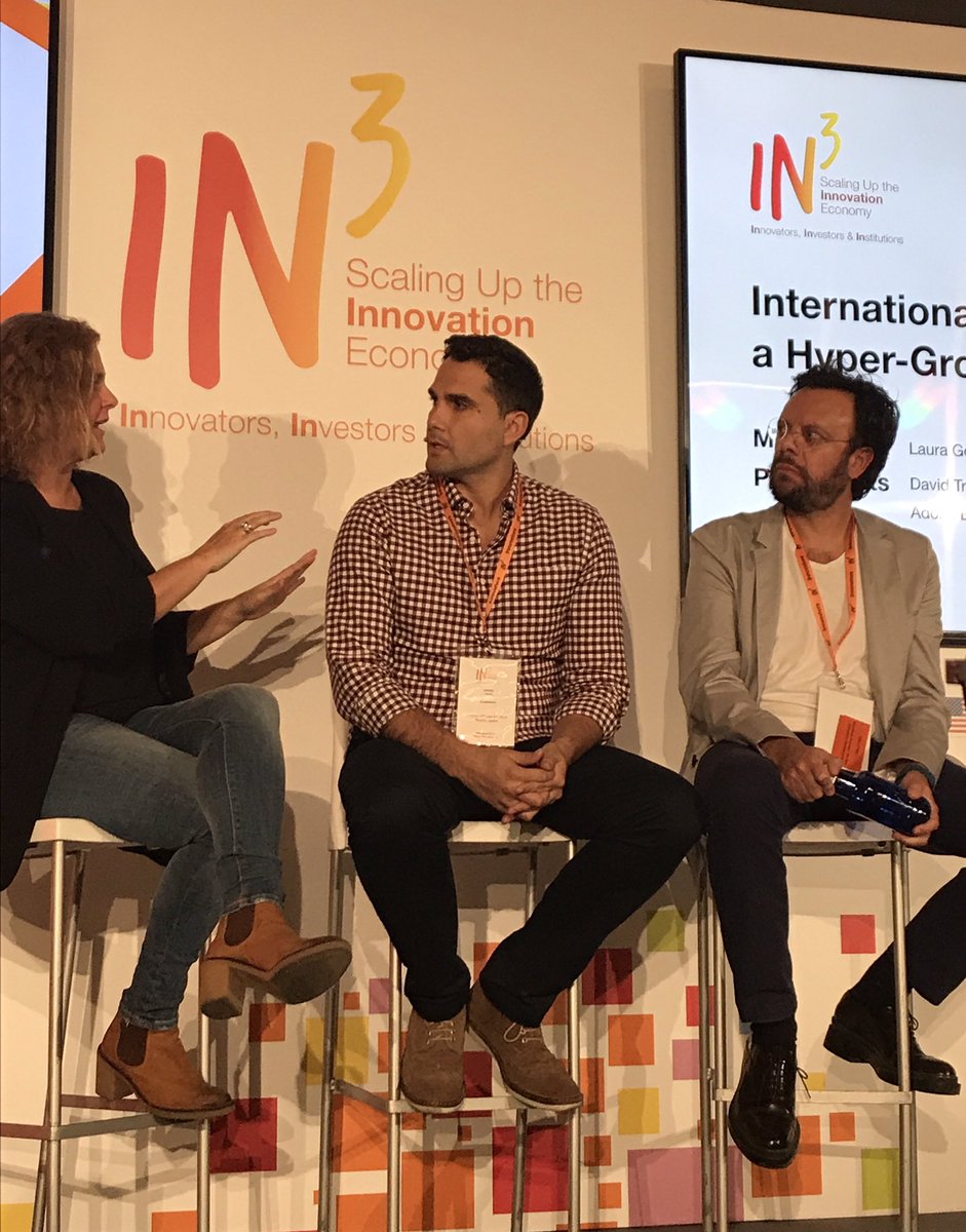 cyntorresm's tweet photo. De México para el mundo! @adolfobabatz hablando de hyper-growth en el #In3Spain @EndeavorMexico @vincentsperanza https://t.co/IR6PE3jXkO