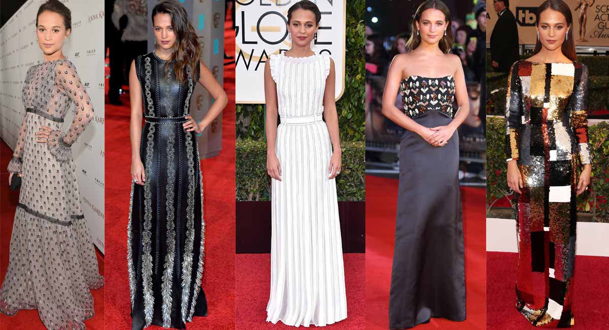  Happy bday Alicia Vikander! Te dejamos 15 de sus looks que amamos. FOTOS:  