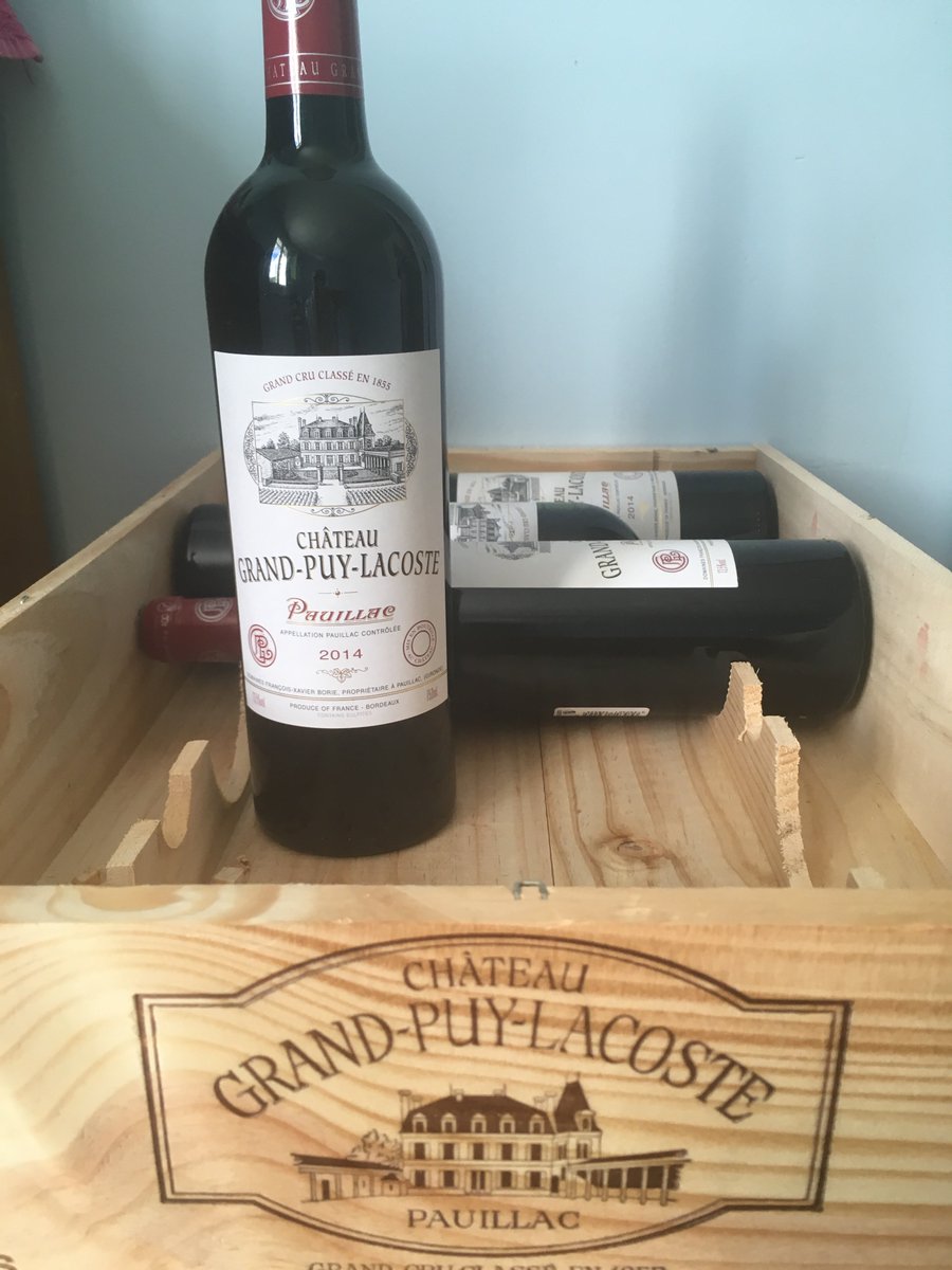 PSGallimore's tweet photo. Bought at the #foireauxvins .Extremely good value #grandpuylacoste 2014 #hautbatailley 2014,and #Joaninbecot 2015 #Bordeaux #wine #pauillac https://t.co/7XfFXCGrlk