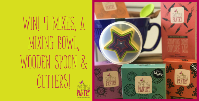SweetpeaPantry's tweet photo. It's #GBBO season so #GetTheKidsInTheKitchen with our healthy baking mixes! FOLLOW &amp; RT #GetTheGoodnessIn for a chance to #WIN t&amp;c FB Notes https://t.co/Eri1lYlBU1