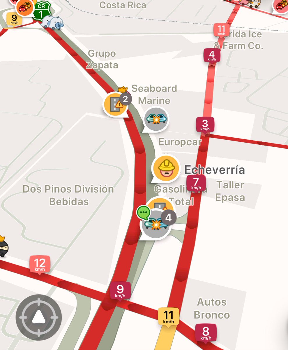 Ruta 1 General Cañas @colisión frente a gasolinera Total sentido Alajuela <a href="/DGPT_CR/">Policía de Tránsito</a> <a href="/telenoticias7/">Telenoticias</a> <a href="/TicoTrafico/">🇺🇦🇨🇷 Tráfico de CR 🇨🇷🇺🇦</a>