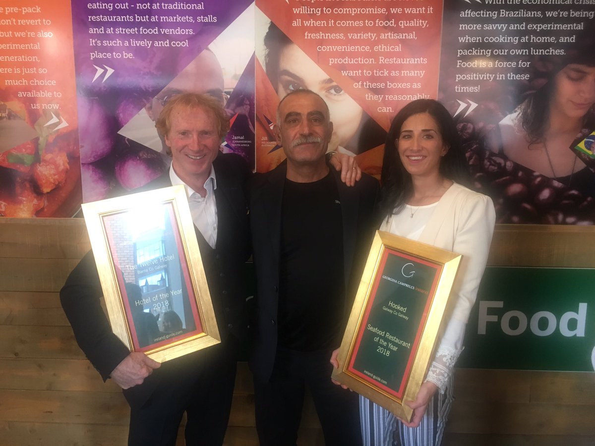 Hookedgalway's tweet photo. A proud moment for @barna @galwayswestend @IrelandGuide #GCawards #winnerwinner https://t.co/JegjT5ELoI