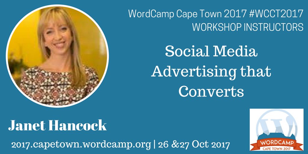 Want to use Social Media to drive traffic to your <a href="/WordPress/">WordPress</a> site? Janet will show you how! <a href="/RUBIO_Janet/">Janet Hancock</a> #WCCT2017 buff.ly/2fRnlmq