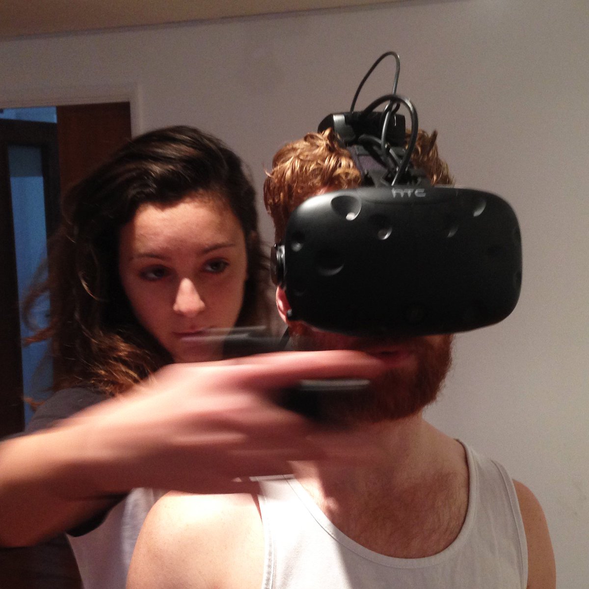 <a href="/RenaudWiser/">Renaud Wiser</a> company are in the house! Drop-in THIS Thurs &amp; try their dance/VR Installation part of @DigitalBrighton bit.ly/2hsVFHZ