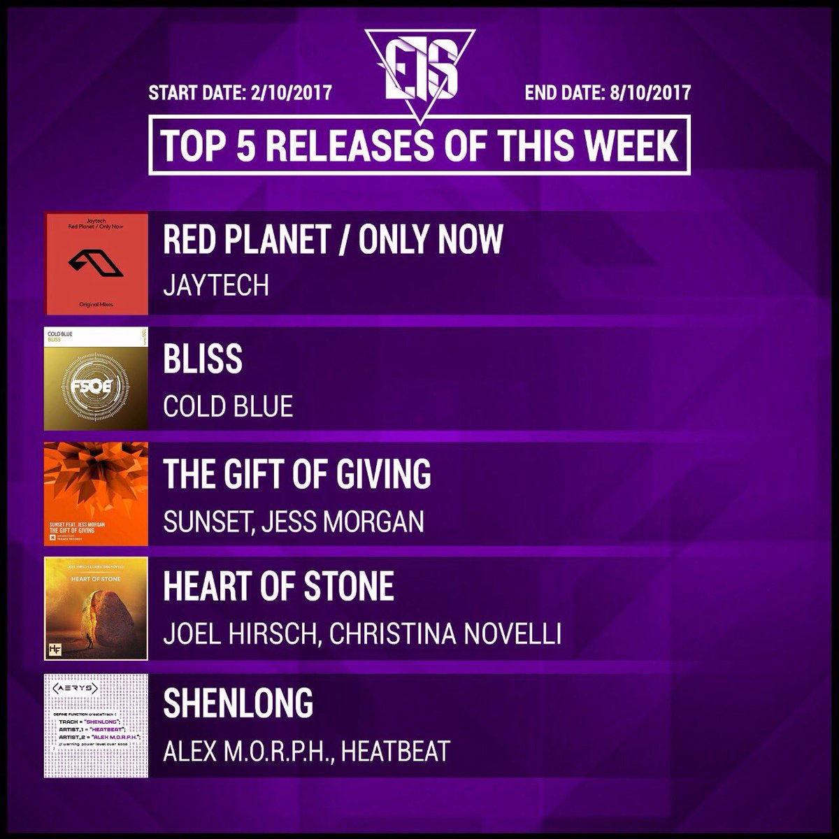 AnjunafamilyEG's tweet photo. Vote for your favorite track of this week!
the voting will end at 8 of October.
#TranceFamily 
#ETSReleaseOfTheWeek
#EgyTS https://t.co/nf2oxkiVw8