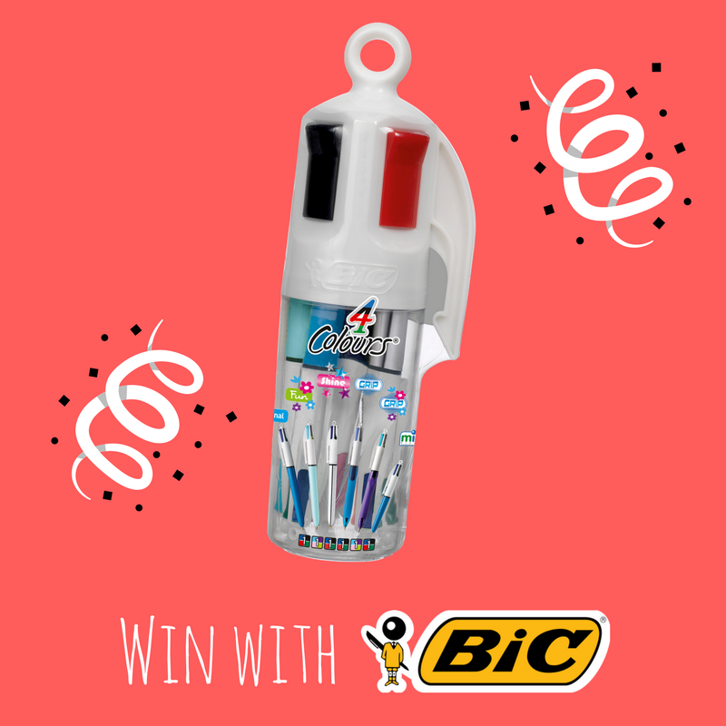 mybicpen's tweet photo. It's #SundayFunday! Want to #win a pack of BIC® 4 Colours™ pens? RT and follow by 12pm 16/10 for chance to win. Winner announced 12pm 17/10 https://t.co/lR5UENblw2
