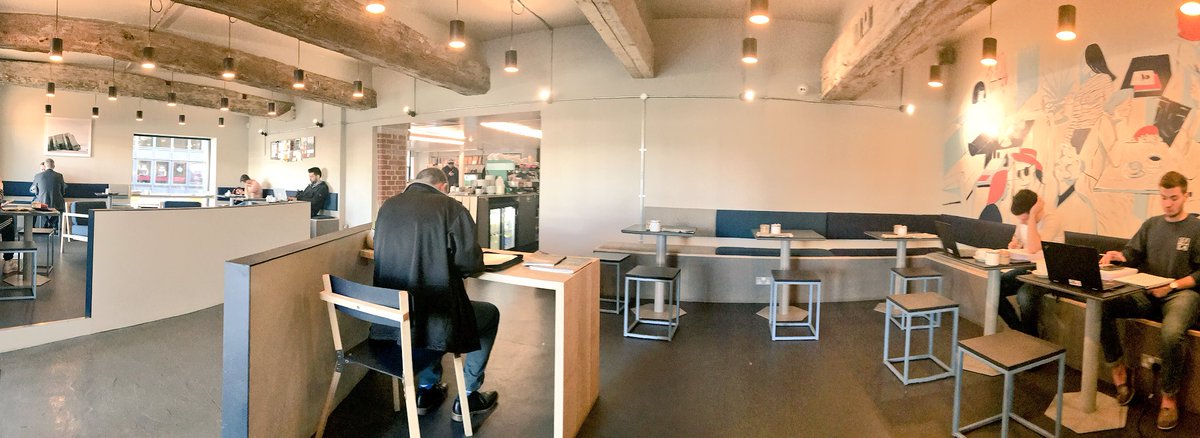 Our first visit to the new <a href="/societycafe/">Society Café</a> in Bristol and we’re pretty impressed! Beautiful space, banging coffee and sensational staff!