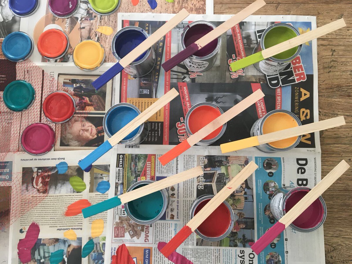 Work in proces... Colourblocking voor <a href="/antoniuszkh/">St. Antonius Ziekenhuis</a> 
#kleur #zorg