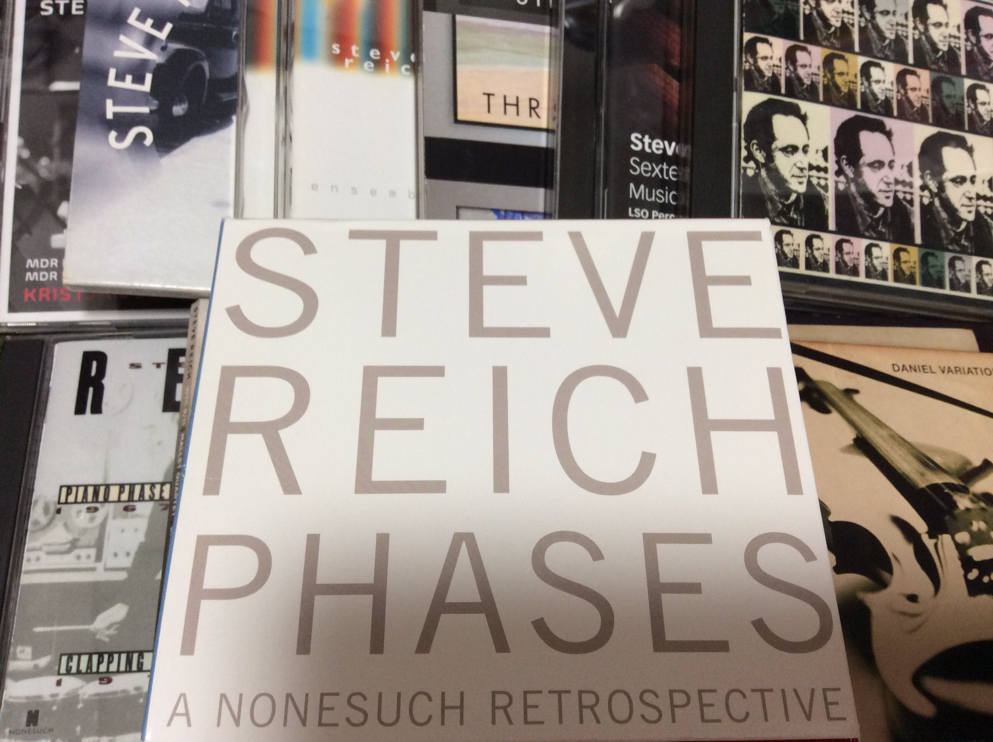 Today October 3 is Steve Reich\s 81st birthday!!!
Happy birthday with love from JAPAN.   