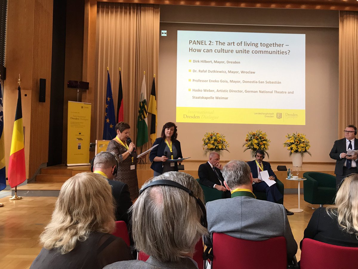 khsdd2025's tweet photo. Usti nad Labem unterstützt die Bewerbung Chemnitz als Kulturhauptstadt verkündet die OB von Usti in Dresden. Interessant! https://t.co/XP5cLFPOa3