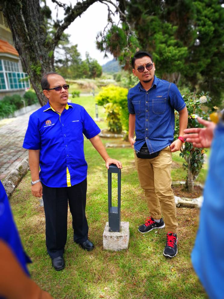 Lawatan pemeriksaan istana kedah d cameron highland.