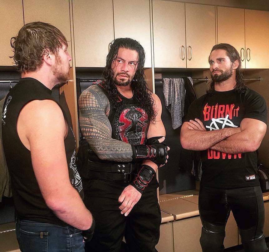 Manvi104's tweet photo. In 2012 #TheShield rose in Indianapolis, 2014 The Shield disbanded there and now again in 7 days the team gonna reunite in Indianapolis... 😄 https://t.co/eXxfGJKCqE