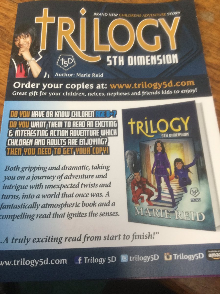 stmarksacademy1's tweet photo. Celebrating BHM with author Marie Reid. Let's get reading!!! @Trilogy5D Thank you for sharing. https://t.co/dOiCS8pil9