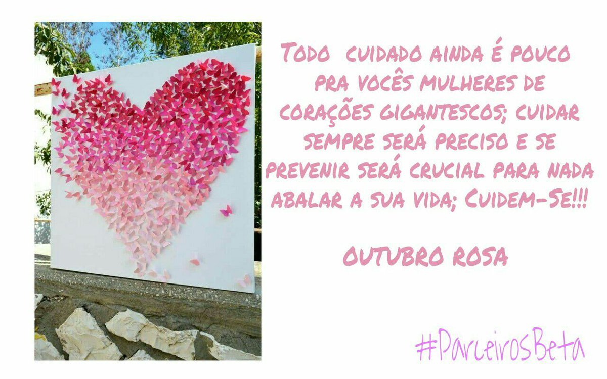 ❤ #OutubroRosa 
💃 #ParceirosBeta 
.......