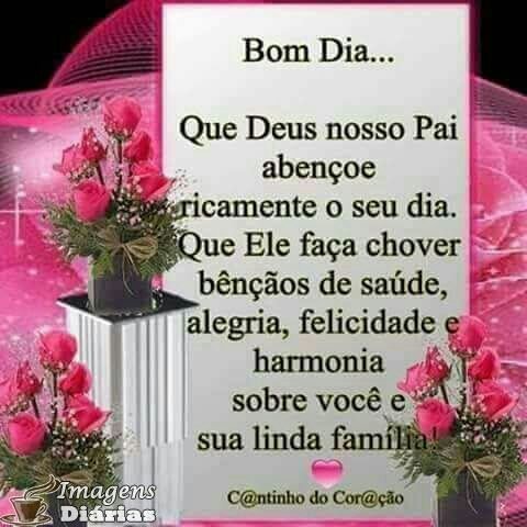 Bom dia!!!!