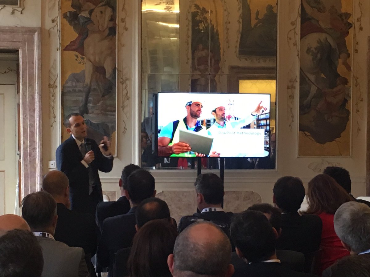 JulienGuenot's tweet photo. RiskPilotApp launch the new risk management solution easing dialogue with Customer and bring a new joined experience @AXA_CS Talk Verona https://t.co/pIyr8f8p2G