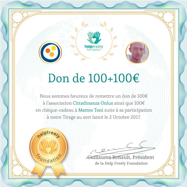 HelpfreelyFR's tweet photo. 🎉Félicitations aux gagnants de notre Tirage au Sort #HelpfreelyApp🏆 @jeromeneuville @AmigosdelPerro @CittadinanzaONG https://t.co/XmqmtpDgyF https://t.co/JgeLOOJBqx