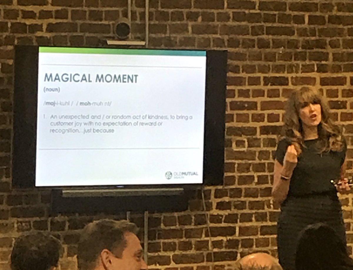 mtomlinson75's tweet image. Understanding Magical Moments with @OldMutual and Christina Dolding. #CXDay @natilikgroup