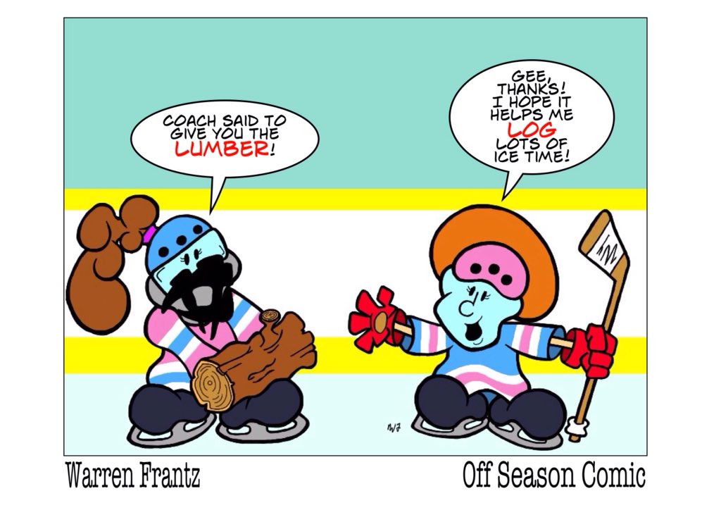 Sticking it to your opponent. offseasoncomic.thecomicseries.com/comics/163/ #Comics #Cartoons #Hockey