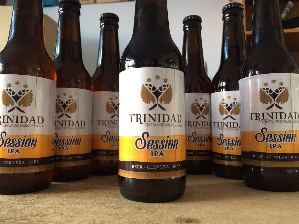 ¿Aún no has probado nuestra nueva cerveza? #sesionipa #cervezatrinidad #cervezaartesana #malaga #beer #craftbeer #lúpulo