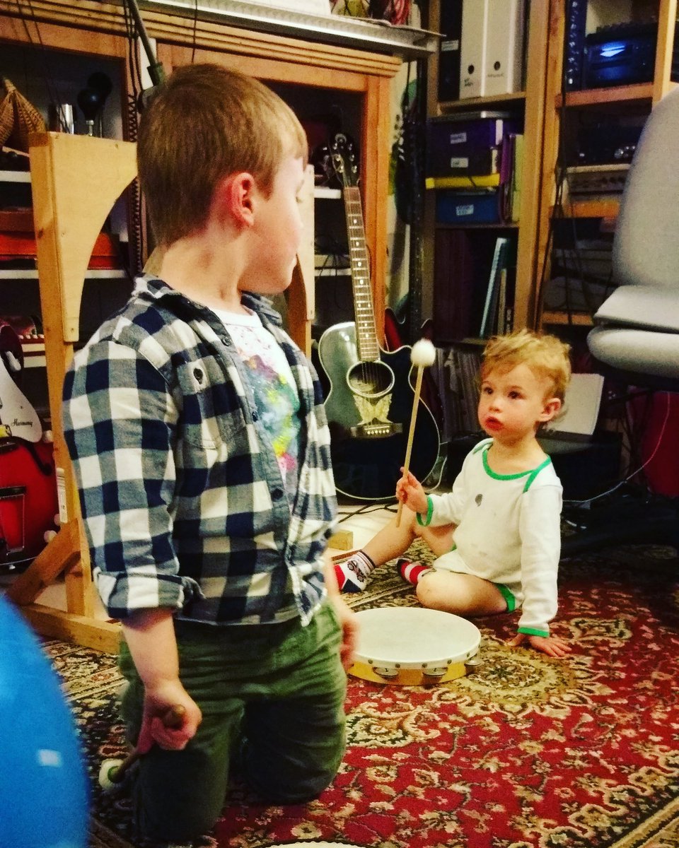 danielpadden's tweet image. Their first band argument. #creativedifferences