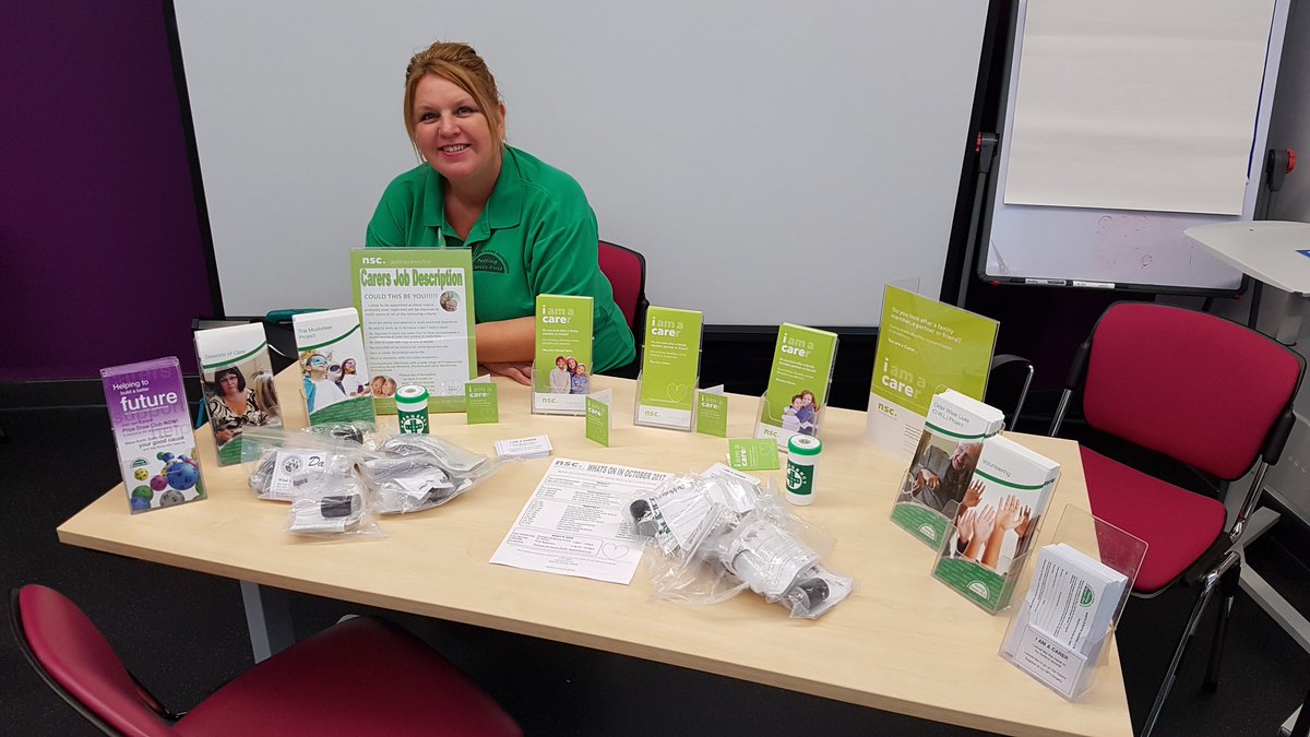 LeeOwenComDev's tweet photo. At Hartshill Surgery today spreading the word about support & advice independent living #boxoftrix @jellamAT @CowcherJo @StaffsPartnersh https://t.co/pGSJVtg7oM