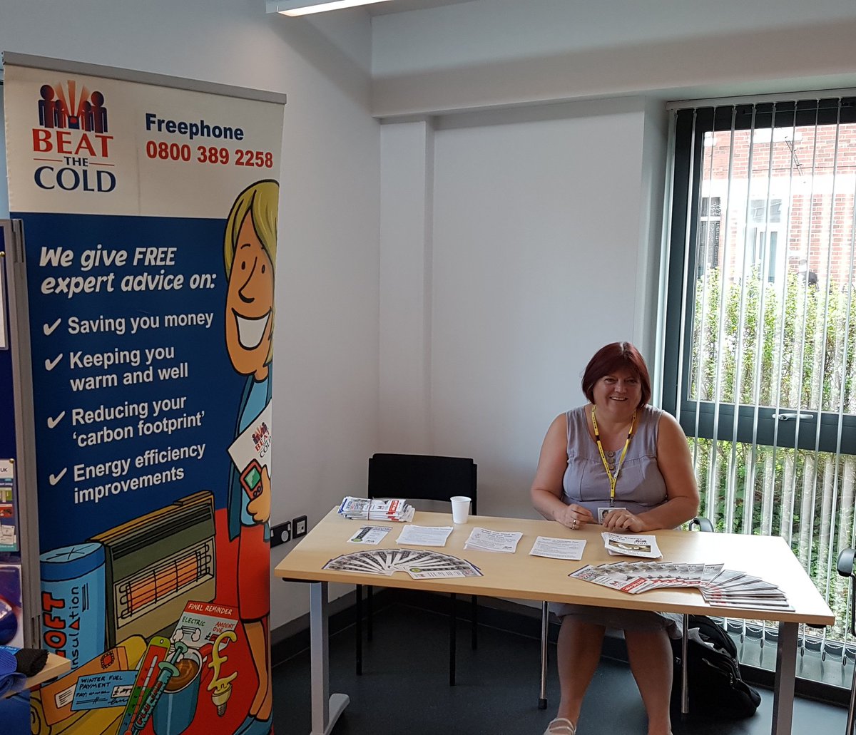 LeeOwenComDev's tweet photo. At Hartshill Surgery today spreading the word about support & advice independent living #boxoftrix @jellamAT @CowcherJo @StaffsPartnersh https://t.co/pGSJVtg7oM