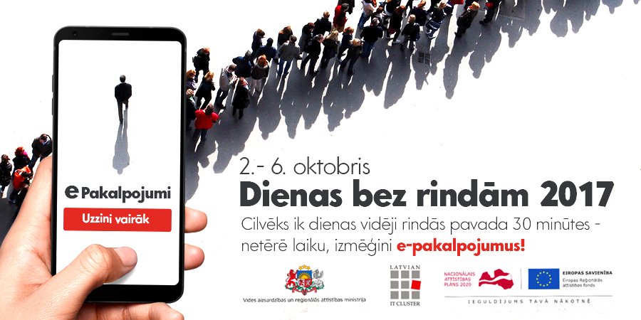 Arī <a href="/vid_gov/">VID</a> piedalās kampaņā "Dienas bez rindām" - nodrošinām pastiprinātu konsultāciju jautājumos par EDS :) Jautā par e-pakalpojumiem arī mūsu sociālajos tīklos!