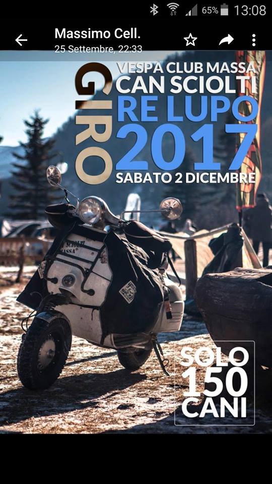 Per chi ama la Vespa un evento unico, vi aspettiamo.