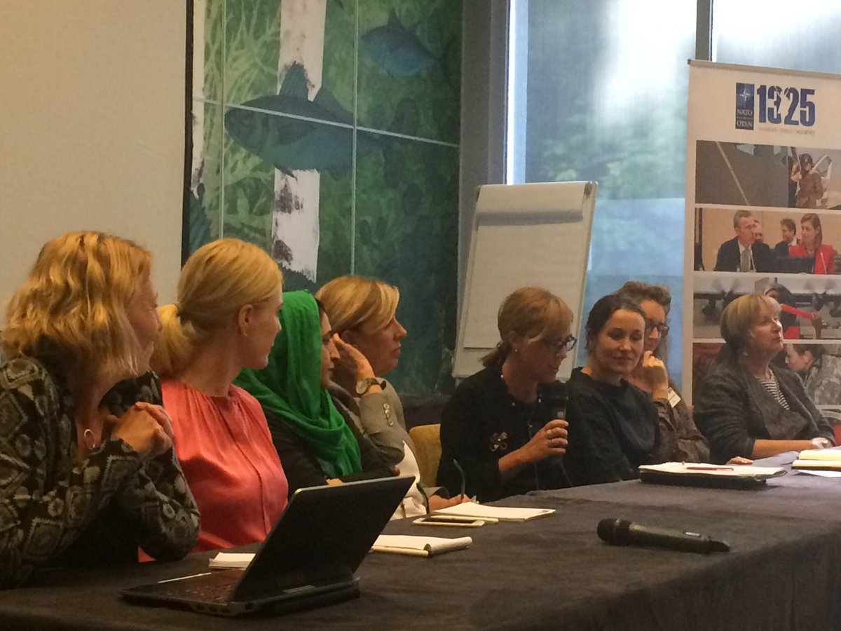 @dcafgender Civil society debates #womenpeacesecurity with @NATO nations and partners #CSAP1325