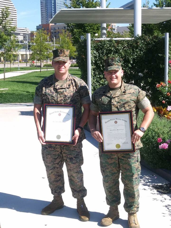 rssfairfield's tweet photo. Congratulations to Shane Carey and Craig Palmer! Both of these Marines were promoted to the rank of SSgt! #RSSFFOH #Congratulations https://t.co/6OzSWKRgH9