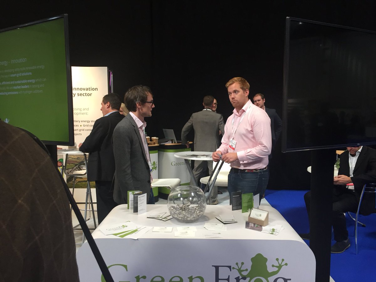 GFDevelop's tweet photo. Great buzz at today’s @SolarStorageUK @thenec Head on over and join the energy conversation! #energy #SolarStorageUK #power https://t.co/8bkT5DpKob