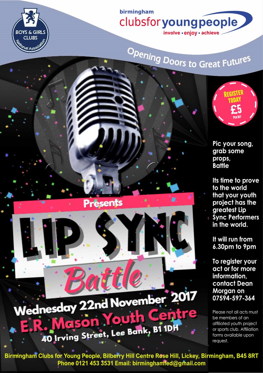 Get Ready for Lip Sync Battle. Register Your Group Today