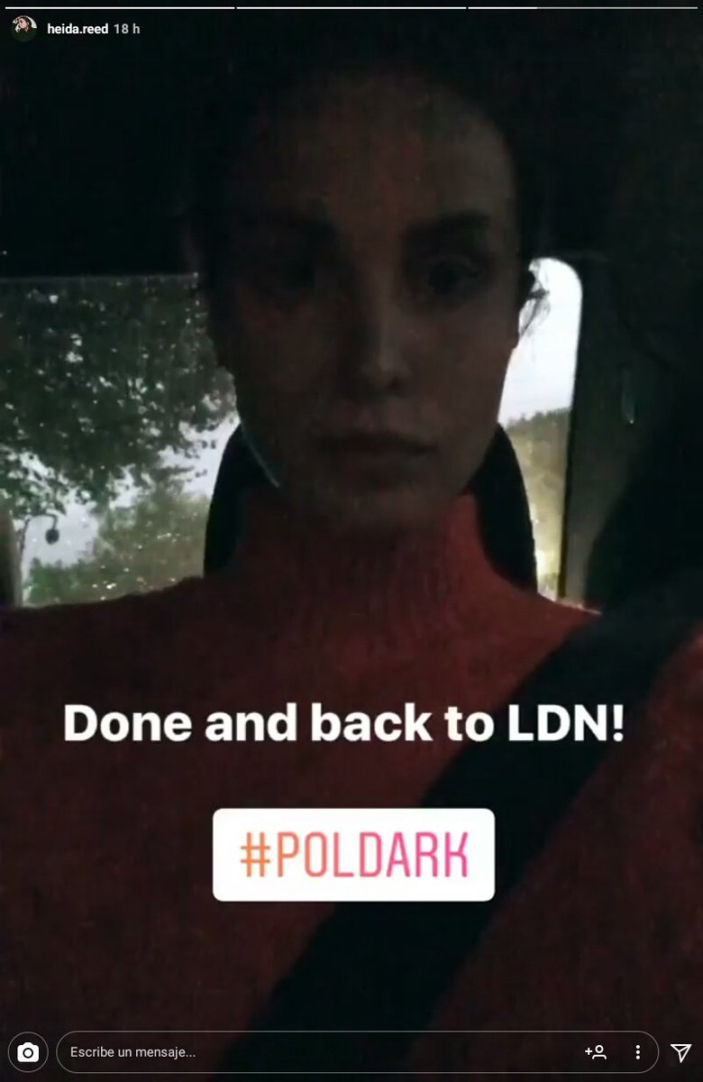 HeidaReedSP's tweet photo. @ReedHeida [Capturas] Heida Reed vía instagram stories. https://t.co/d50tTygkvJ