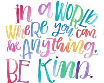 DrMarthaGulati's tweet photo. In a world where you can be anything, be kind #chosekindness #choselove ♥️♥️♥️ https://t.co/1IkJhh73an