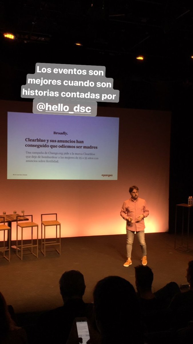 vallejo_027's tweet photo. Los eventos son mejores cuando tienen historias contadas por grandes como @HelloDSC @pangeaplatform #TrendBuilders https://t.co/RQnJglhf9L