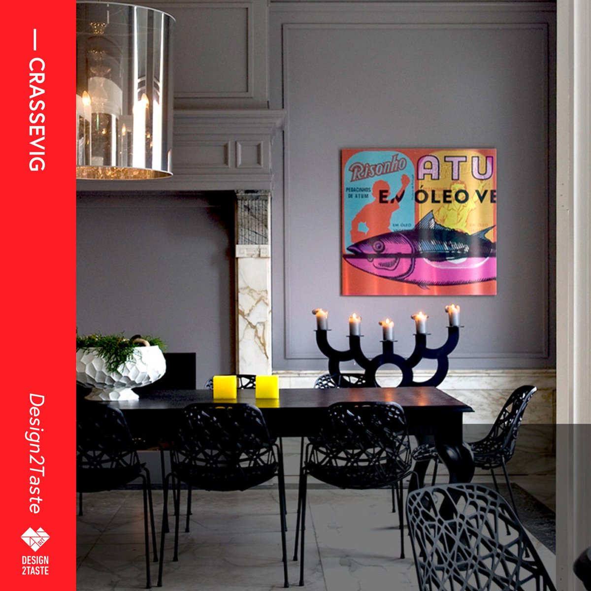 Design2Taste's tweet image. Real elegance lies in essentiality. Discover @CrassevigChairs on Design2Taste: special conditions for interior designers #interiordesign