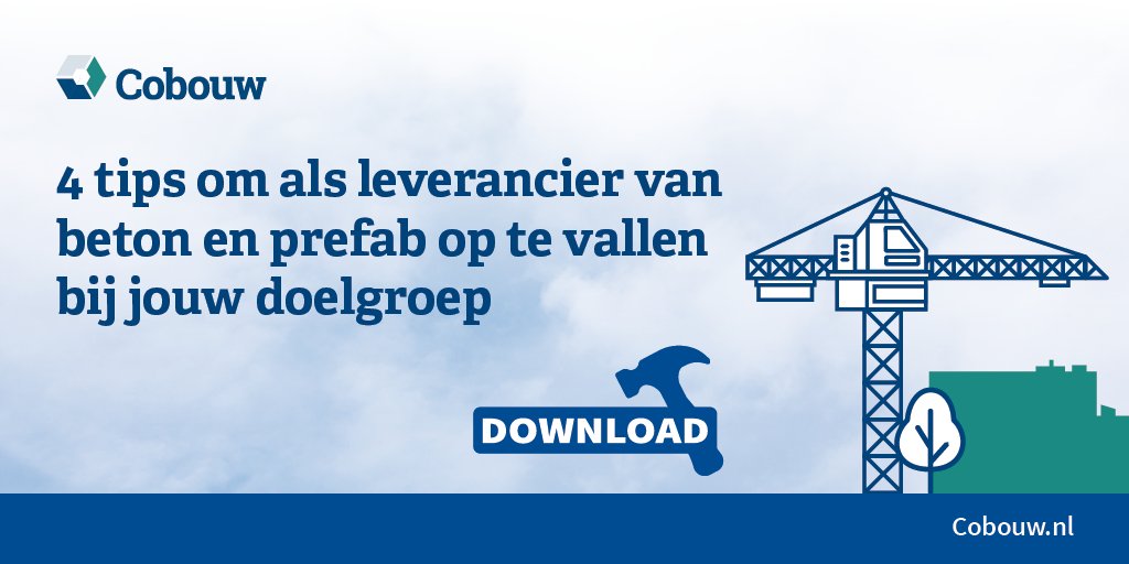 Beton is momenteel hip en prefab is een groeiend fenomeen in de bouw zorg daarom dat klanten je weten te vinden bit.ly/2kiEbzc