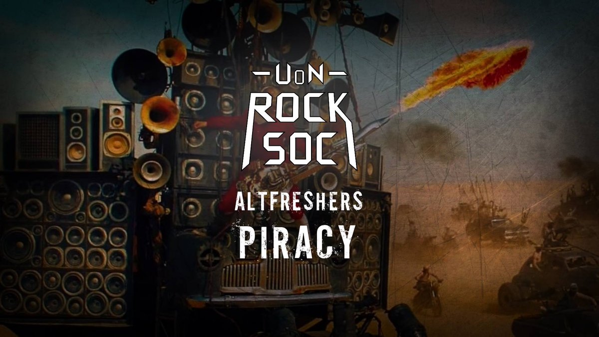 UoNRockSoc's tweet photo. It's Piracy tonight!! Meet us at @moochbar at 7pm or at Ye Olde Saluation Inn at 8pm for our weekly social! Prepare for some awesome music. https://t.co/bzHQLd3kR8