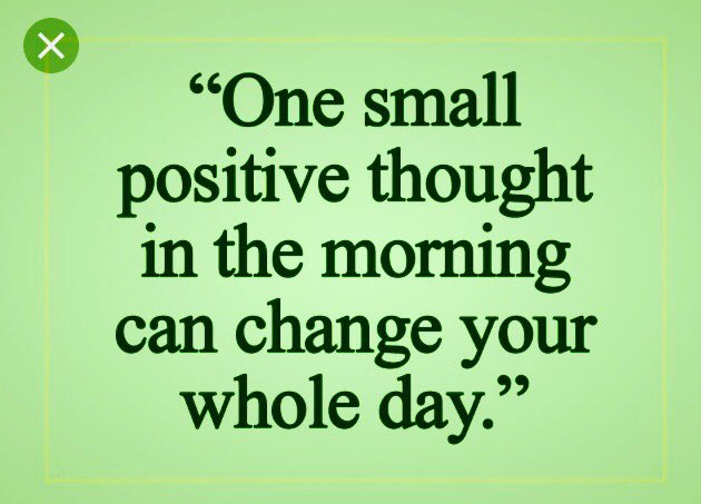 JoanneCipressi's tweet photo. How you start your day matters! #TuesdayThoughts #positive #yourthoughtsmatter #InspireText #InspireChat https://t.co/76PI2nM2ST