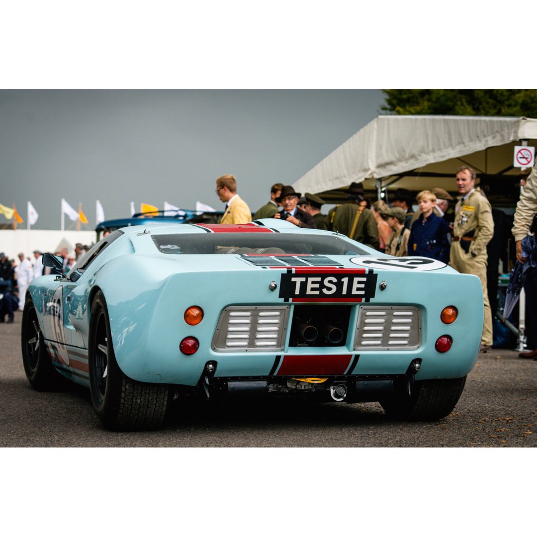 Tesie is the bestie - Ford GT40 love at the #goodwoodrevival2017