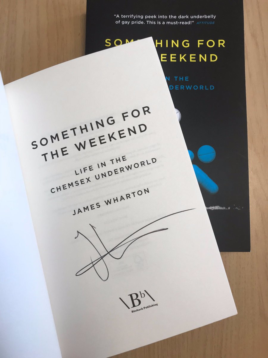 Spectra_London's tweet photo. #WIN 1/2 signed copies of @JamesWharton’s book #somethingfortheweekend simply follow us, RT with #SftWSpectraComp. #comp ends 31/10/17 12pm. https://t.co/jmPFHTTXG5